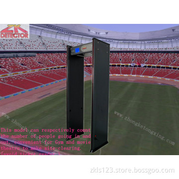 Multi-zones Walk Through Metal Detector, Counting Import& Export Respectively